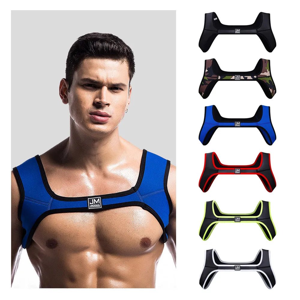 Jockmail Neoprene Harness - Mateo Starr