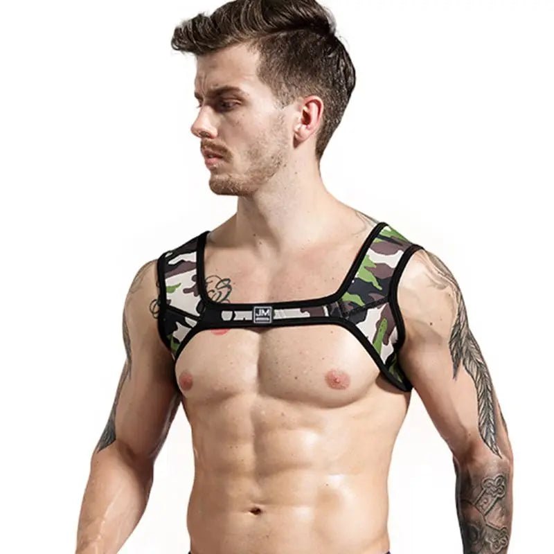 Jockmail Neoprene Harness - Mateo Starr