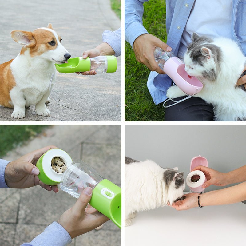 Pet Dog Water Bottle Feeder - Mateo Starr