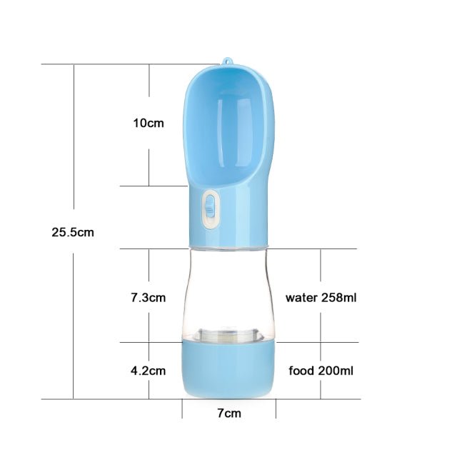 Pet Dog Water Bottle Feeder - Mateo Starr