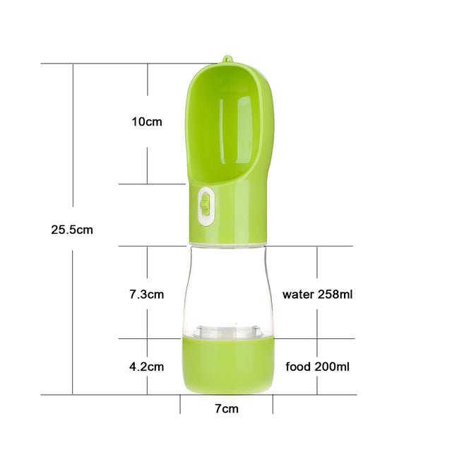 Pet Dog Water Bottle Feeder - Mateo Starr