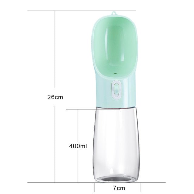 Pet Dog Water Bottle Feeder - Mateo Starr