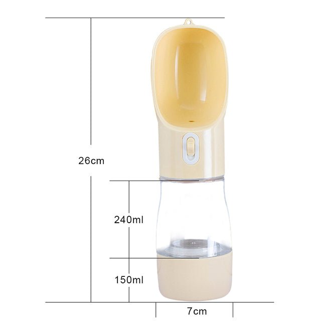 Pet Dog Water Bottle Feeder - Mateo Starr