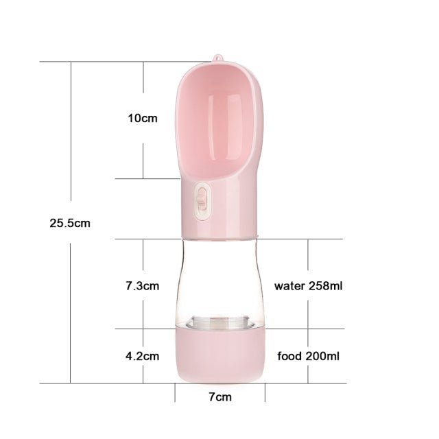 Pet Dog Water Bottle Feeder - Mateo Starr