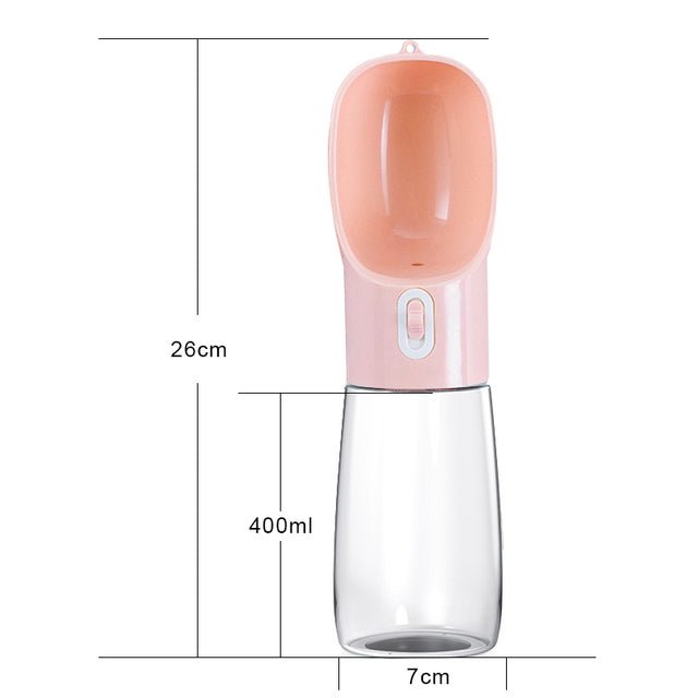 Pet Dog Water Bottle Feeder - Mateo Starr