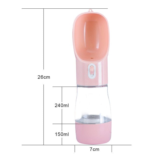 Pet Dog Water Bottle Feeder - Mateo Starr