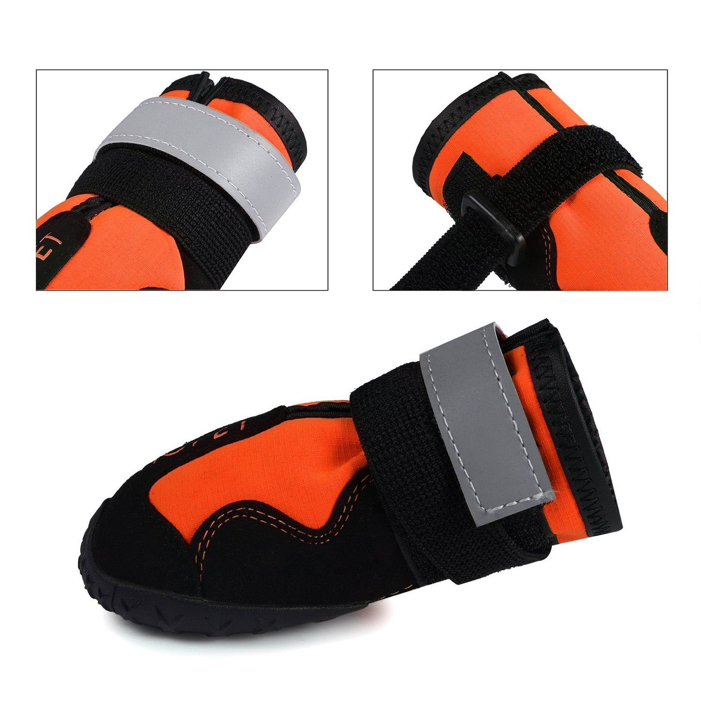 Waterproof Reflective Dog Boots - Mateo Starr