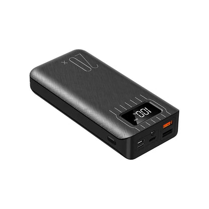 20000mAh External Battery Power Bank Dual USB With LED Flashlight - Mateo Starr