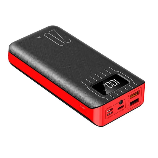 20000mAh External Battery Power Bank Dual USB With LED Flashlight - Mateo Starr