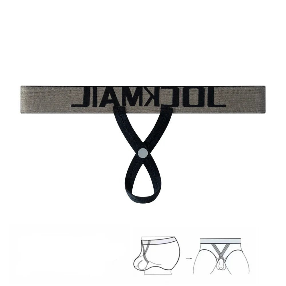 3 Piece Lot Jockmail Ringed Revelation Hollow - Out Thong - Mateo Starr
