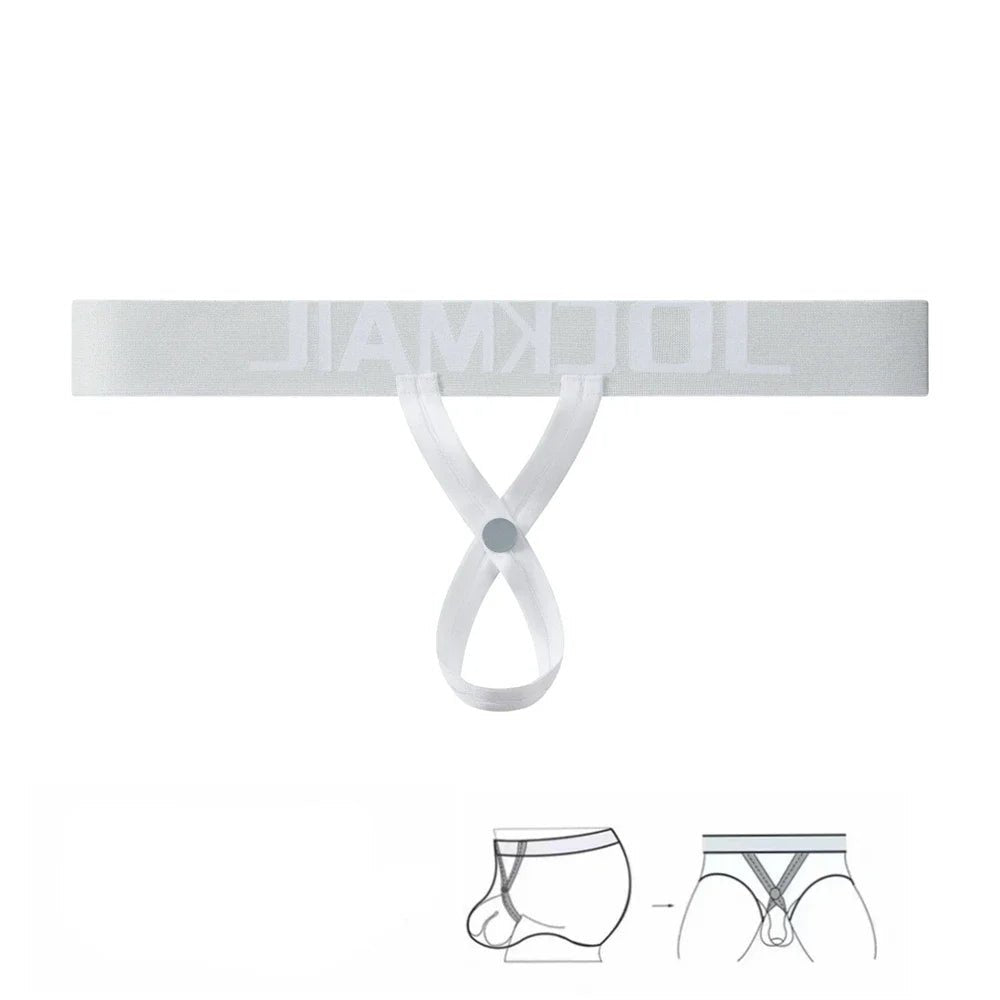 3 Piece Lot Jockmail Ringed Revelation Hollow - Out Thong - Mateo Starr