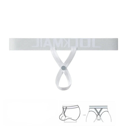 3 Piece Lot Jockmail Ringed Revelation Hollow - Out Thong - Mateo Starr