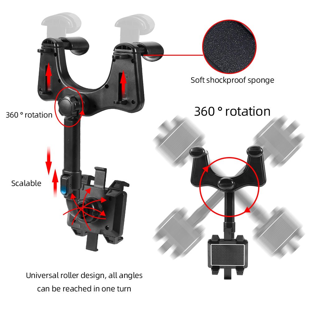 360° Rotatable Smart Phone Car Holder - Mateo Starr