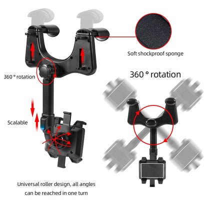 360° Rotatable Smart Phone Car Holder - Mateo Starr