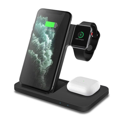 3in1 Wireless Fast Charger Dock Station - Mateo Starr