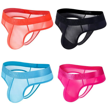 4PCS JOCKMAIL Ultra Thin Thongs - Mateo Starr