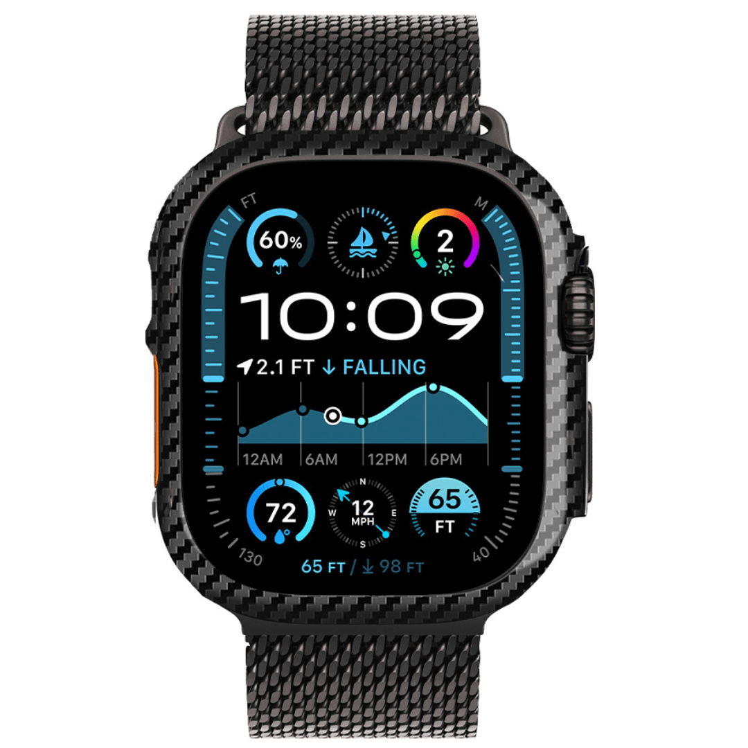 Apple Watch Real Carbon Fiber Case - Mateo Starr