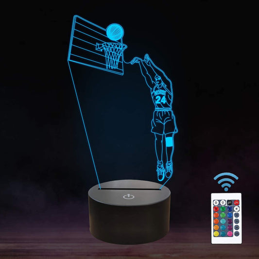 Basketball 3D Lamp - Mateo Starr