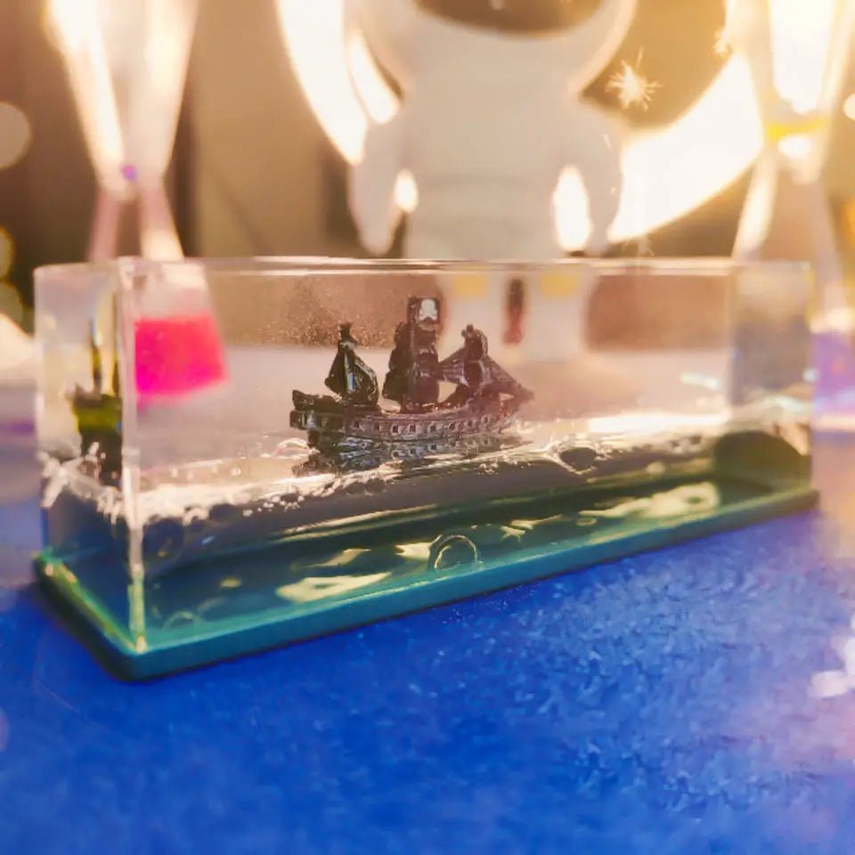 Creative Cruise Ship Fluid Drift Bottle - Mateo Starr