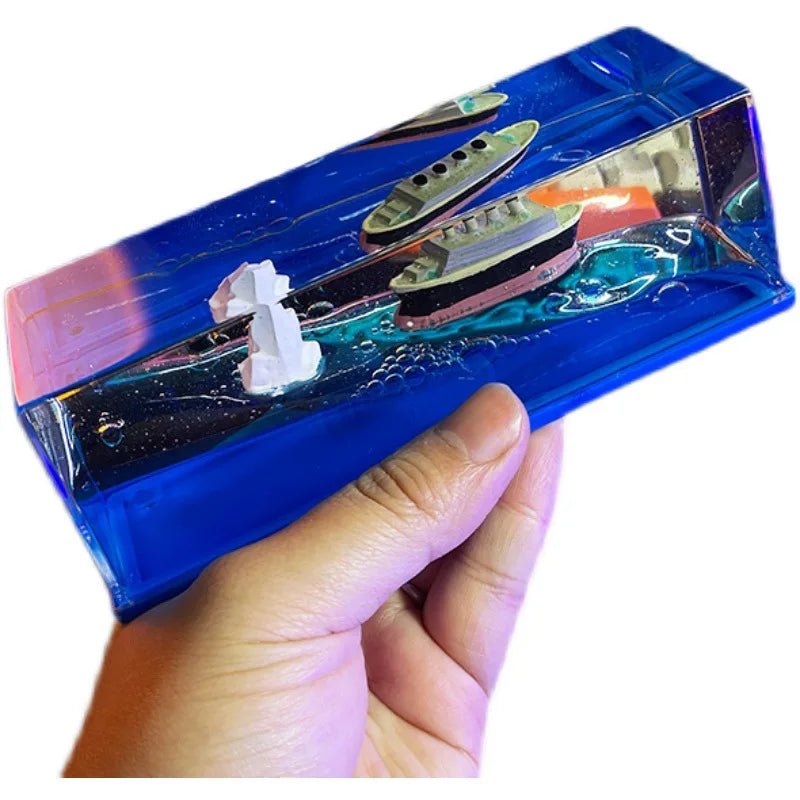 Creative Cruise Ship Fluid Drift Bottle - Mateo Starr