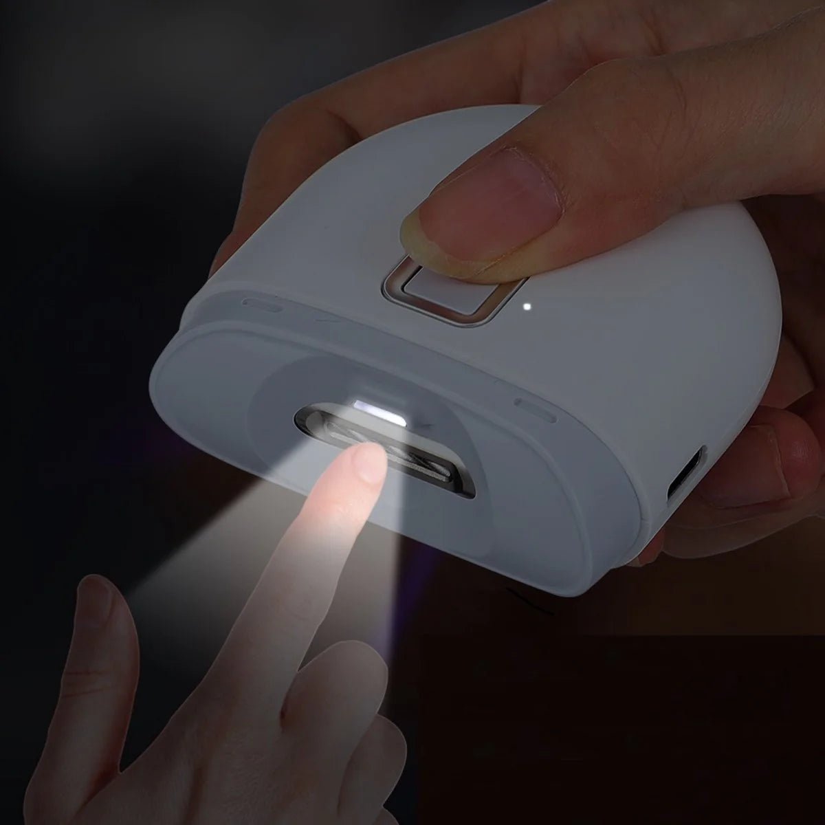 Electric Nail Clipper With Light Nail Polishing Machine - Mateo Starr