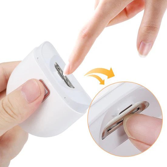 Electric Nail Clipper With Light Nail Polishing Machine - Mateo Starr