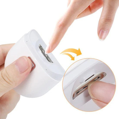 Electric Nail Clipper With Light Nail Polishing Machine - Mateo Starr