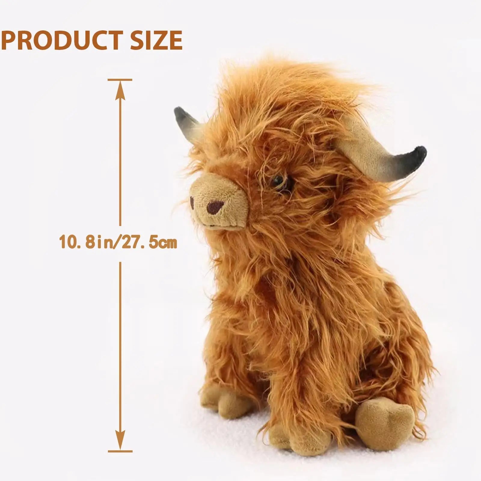 Highland Cow Plush Toy - Mateo Starr