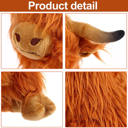Highland Cow Plush Toy - Mateo Starr