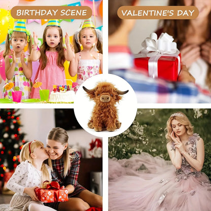 Highland Cow Plush Toy - Mateo Starr