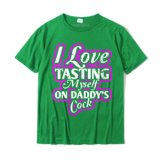 I Love Tasting Myself On Daddy's Cock Unisex T-Shirt - Mateo Starr
