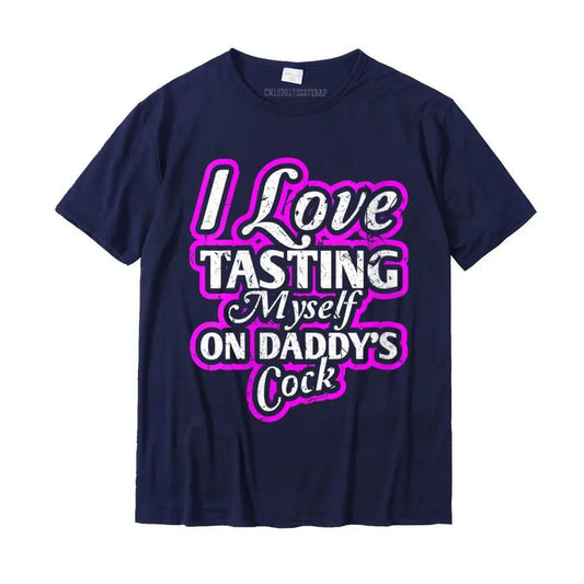 I Love Tasting Myself On Daddy's Cock Unisex T-Shirt - Mateo Starr