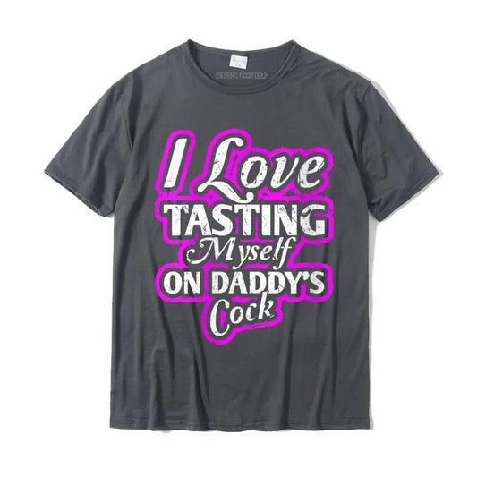 I Love Tasting Myself On Daddy's Cock Unisex T-Shirt - Mateo Starr