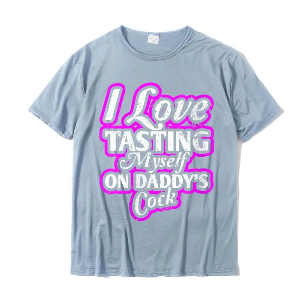 I Love Tasting Myself On Daddy's Cock Unisex T-Shirt - Mateo Starr