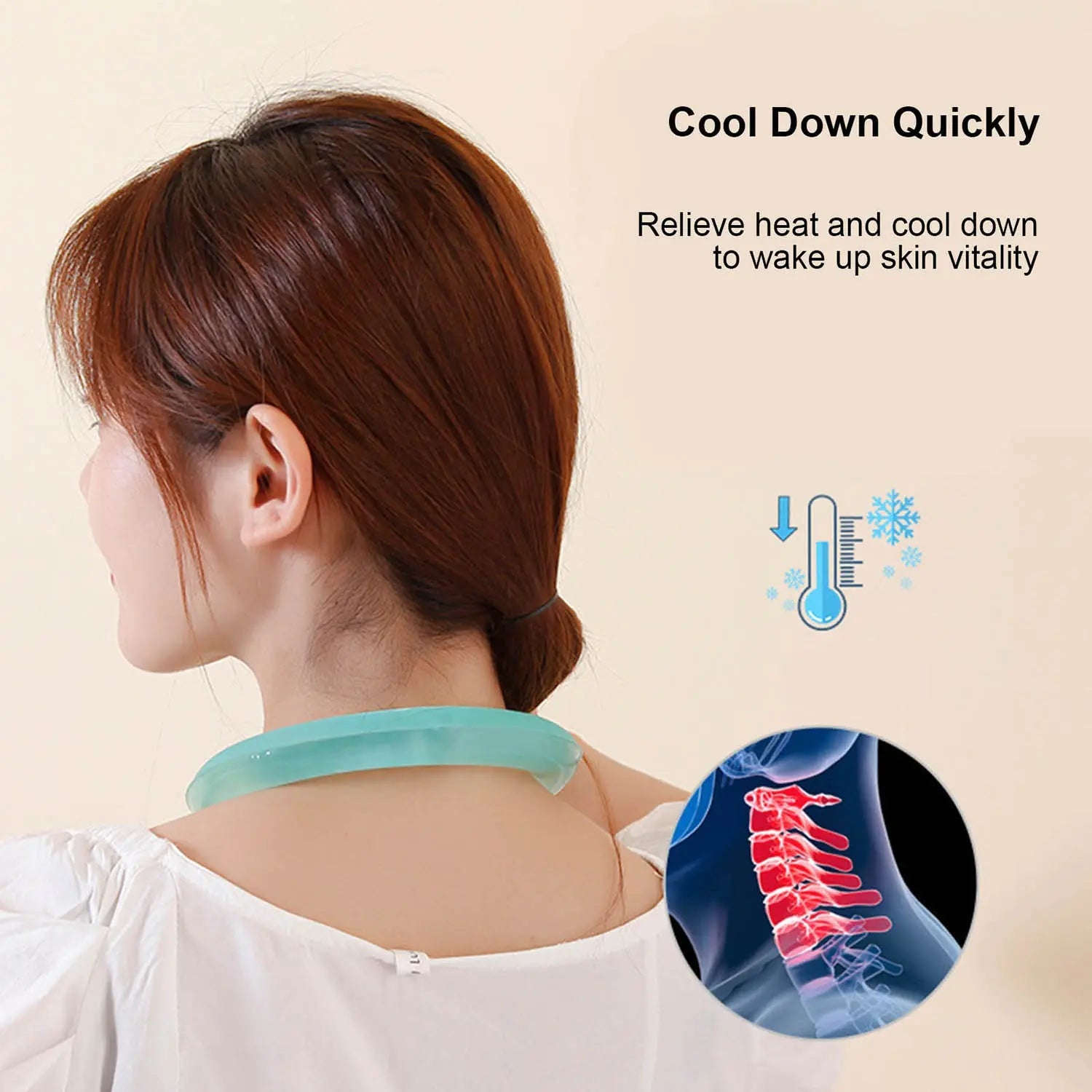 Ice Maker Cooling Tube Cooling Neck Wraps - Mateo Starr