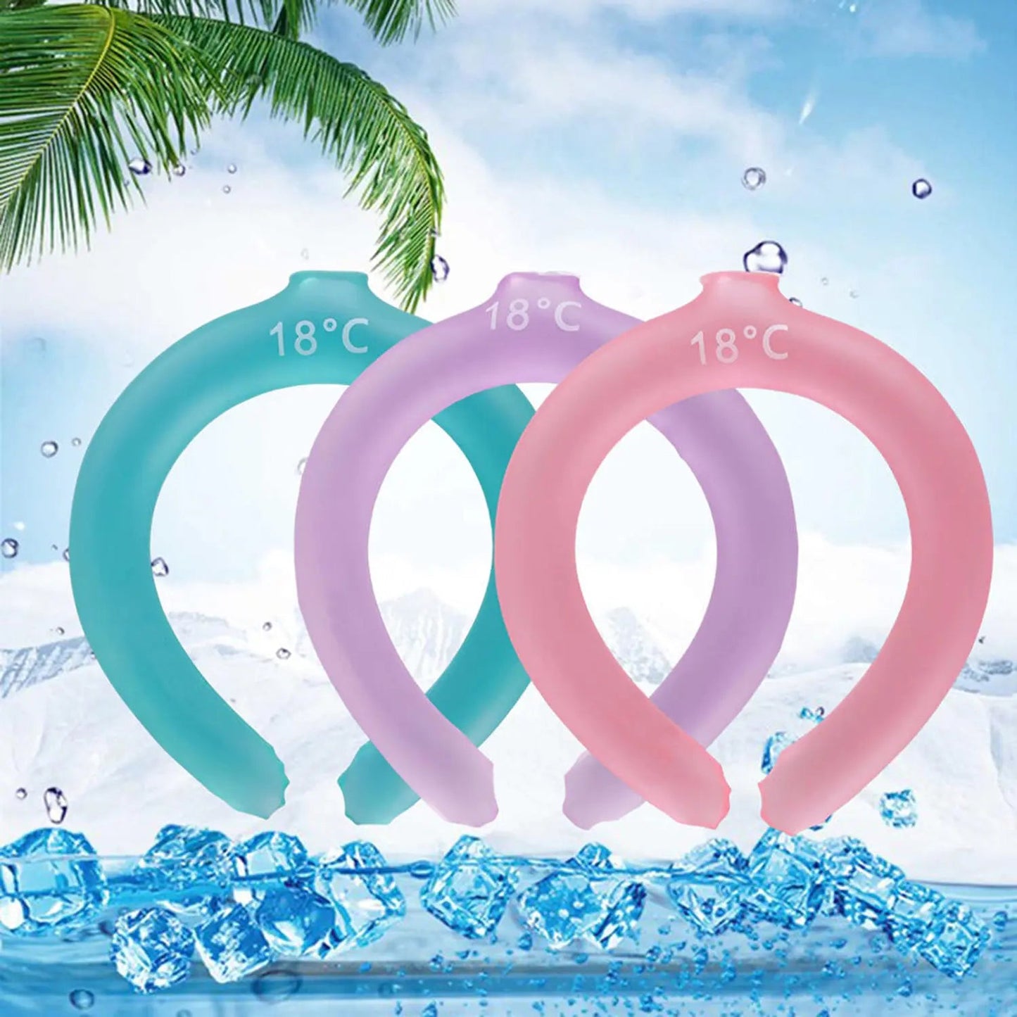 Ice Maker Cooling Tube Cooling Neck Wraps - Mateo Starr
