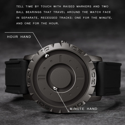 Iron Ball Magnetic Pointer Men's Watch - Mateo Starr