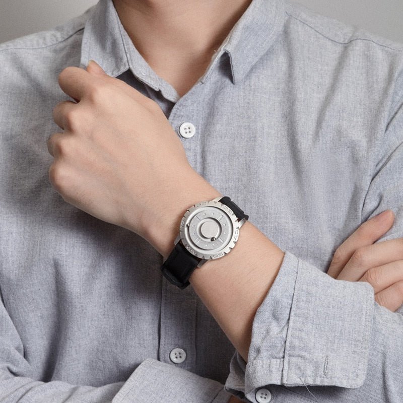 Iron Ball Magnetic Pointer Men's Watch - Mateo Starr
