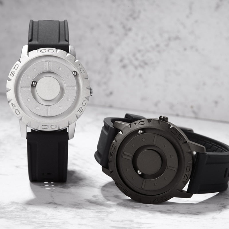 Iron Ball Magnetic Pointer Men's Watch - Mateo Starr