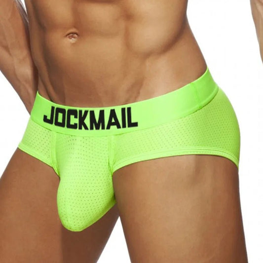 Jockmail Neon Party Jockstrap - Mateo Starr