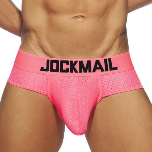 Jockmail Neon Party Jockstrap - Mateo Starr