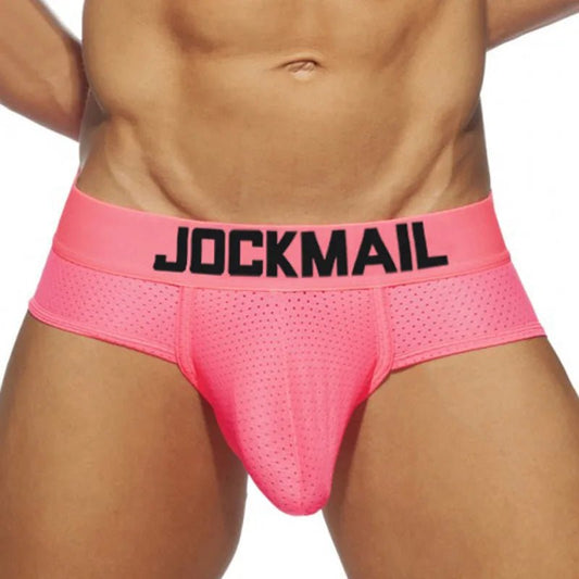 Jockmail Neon Party Jockstrap - Mateo Starr