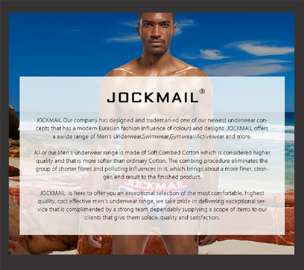Jockmail Neon Party Jockstrap - Mateo Starr