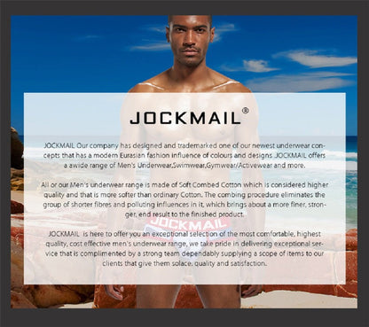 Jockmail Neon Party Jockstrap - Mateo Starr
