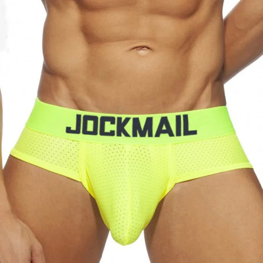 Jockmail Neon Party Jockstrap - Mateo Starr