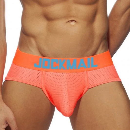 Jockmail Neon Party Jockstrap - Mateo Starr