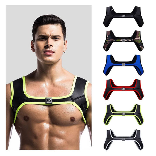 Jockmail Neoprene Harness - Mateo Starr