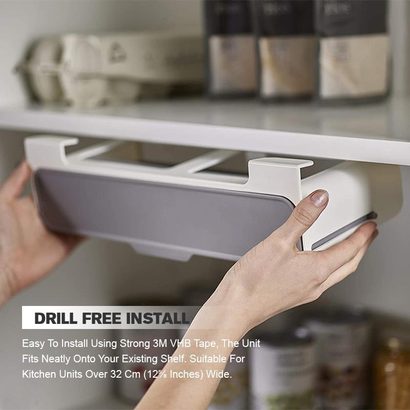 Kitchen Self - Adhesive Wall - Mounted Spice Organizer - Mateo Starr