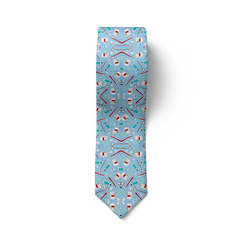 Men's Necktie Novelty Printed Casual Party - Mateo Starr