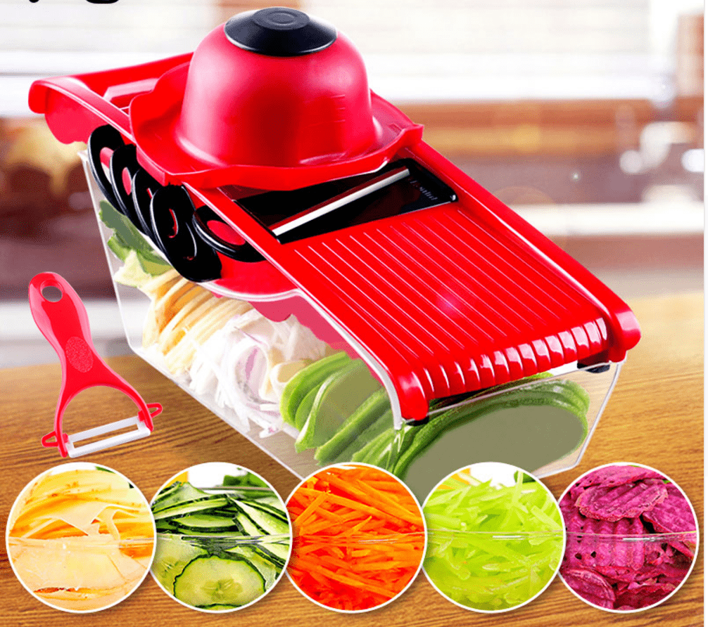 Multifunction 6 Blades Kitchen Slicer - Mateo Starr